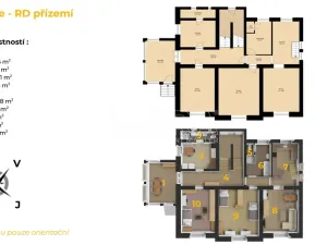 Prodej vícegeneračního domu, Mořina, 320 m2