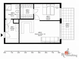 Prodej bytu 2+kk, Praha - Strašnice, Zvěřinova, 66 m2