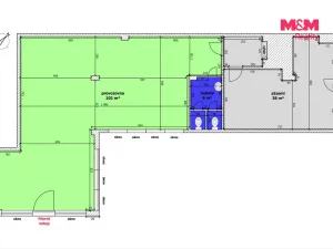 Pronájem obchodního prostoru, Ostrava - Zábřeh, Výškovická, 146 m2