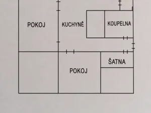 Pronájem bytu 2+1, Česká Lípa, 5. května, 66 m2