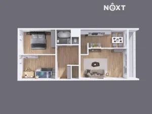 Prodej bytu 3+1, Praha - Chodov, Jarníkova, 76 m2