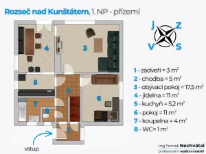 Prodej rodinného domu, Rozseč nad Kunštátem, 94 m2