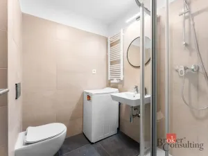 Pronájem bytu 1+kk, Tuchoměřice, V Kněžívce, 22 m2