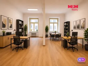 Pronájem kanceláře, Praha - Vinohrady, náměstí Míru, 74 m2