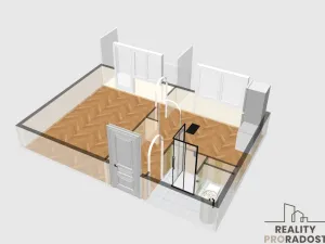 Prodej bytu 1+1, Brno, Vondrákova, 33 m2