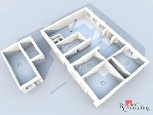 Pronájem kanceláře, Bruntál, Partyzánská, 225 m2