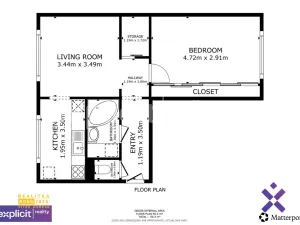 Pronájem bytu 2+1, Zlín - Malenovice, Husova, 48 m2