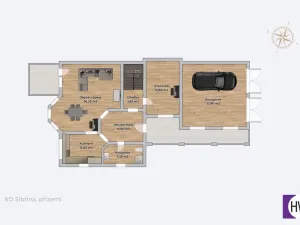 Prodej obchodního prostoru, Sibřina, Maková, 363 m2