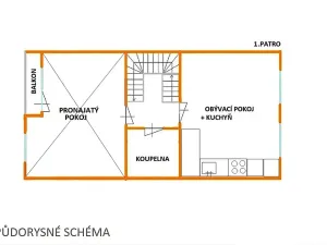 Pronájem pokoje, Brno, Marie Hübnerové, 23 m2