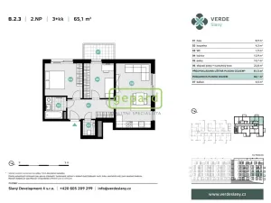 Prodej bytu 3+kk, Slaný, U Benaru, 61 m2