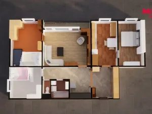 Pronájem bytu 4+1, Ústí nad Labem - Bukov, Vinařská, 83 m2