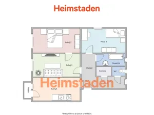 Pronájem bytu 3+1, Havířov - Šumbark, Klimšova, 72 m2