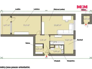 Prodej bytu 2+1, Plzeň - Severní Předměstí, Elišky Krásnohorské, 62 m2