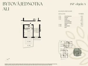 Prodej bytu 1+kk, Praha, U starého židovského hřbitova, 24 m2
