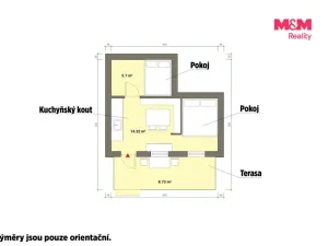 Prodej chaty, Mariánské Lázně - Hamrníky, 25 m2