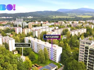 Prodej bytu 2+kk, Třinec, Beskydská, 35 m2