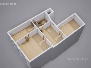 Pronájem činžovního domu, Děčín, Křížová, 80 m2