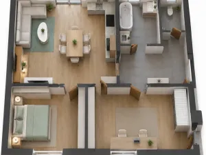 Prodej bytu 3+kk, Holubice, 81 m2