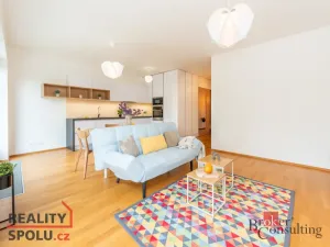 Pronájem bytu 3+kk, Praha - Karlín, Za Karlínským přístavem, 89 m2