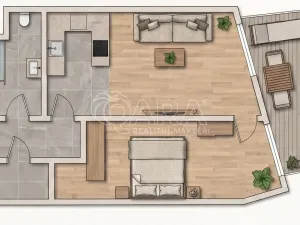 Prodej bytu 2+kk, Praha - Stodůlky, Svitákova, 62 m2