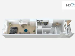 Pronájem bytu 1+1, Olomouc, tř. Svornosti, 32 m2