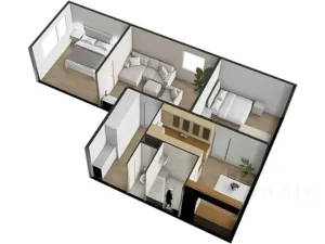 Prodej bytu 3+1, Písek, třída Přátelství, 61 m2