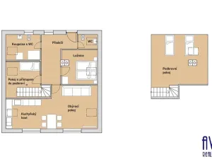 Pronájem bytu 4+kk, Praha - Stodůlky, V borovičkách, 105 m2