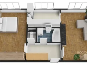 Prodej bytu 2+1, Praha - Vokovice, Etiopská, 51 m2