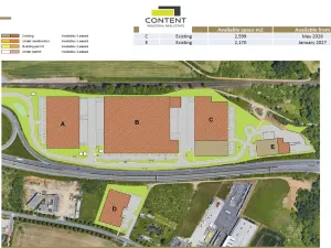 Pronájem výrobních prostor, Plzeň - Černice, U Přivaděče, 2170 m2