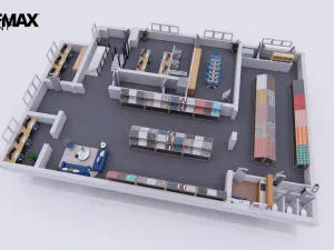 Pronájem obchodního prostoru, Praha - Háje, Hviezdoslavova, 364 m2