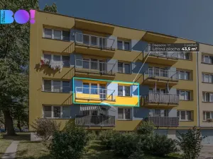 Prodej bytu 1+1, Karviná, Borovského, 43 m2