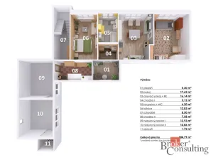 Prodej rodinného domu, Oslavice, 105 m2