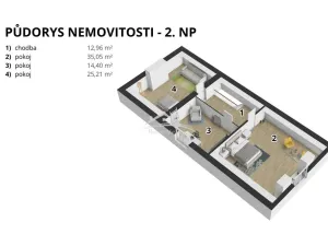 Prodej rodinného domu, Hojovice, 168 m2