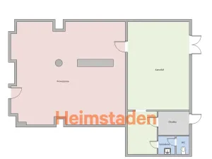 Pronájem obchodního prostoru, Karviná - Nové Město, nám. Budovatelů, 77 m2