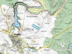 Prodej podílu pole, Hostim, 1777 m2