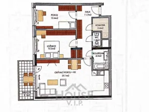Prodej bytu 3+kk, Praha - Dolní Měcholupy, Kardausova, 89 m2