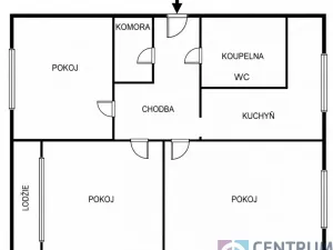 Prodej bytu 3+1, Jablonec nad Nisou - Jablonecké Paseky, Vysoká, 65 m2