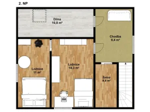 Prodej rodinného domu, Cvikov - Cvikov II, Potoční, 112 m2