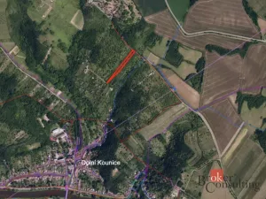 Prodej zahrady, Dolní Kounice, Stráně, 4535 m2