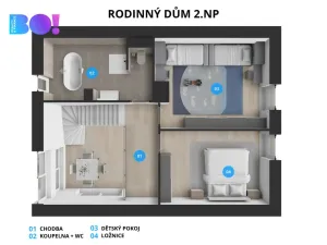 Prodej rodinného domu, Dětmarovice, 114 m2
