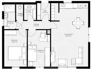 Prodej rodinného domu, Nová Ves pod Pleší, 93 m2