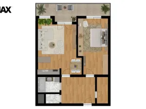 Pronájem bytu 2+kk, Hradec Králové - Třebeš, Ve Stromovce, 70 m2