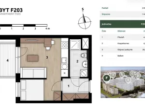 Prodej bytu 1+kk, Praha - Hostivař, U továren, 30 m2