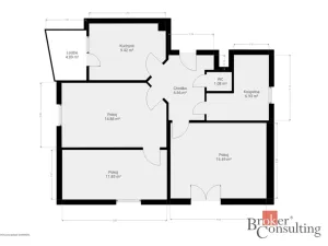 Prodej bytu 3+1, Chotěšov, Nová, 67 m2
