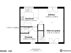 Prodej rodinného domu, Králův Dvůr - Levín, Na Výsluní, 79 m2