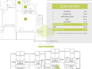 Pronájem bytu 1+kk, Olomouc, Janského, 35 m2