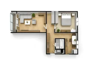 Prodej bytu 2+1, Vyškov - Vyškov-Předměstí, Hybešova, 55 m2