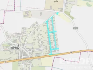 Prodej pozemku, Tuřany, 11719 m2