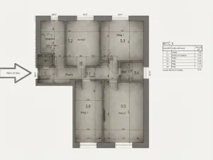 Pronájem bytu 3+1, Bor - Damnov, Damnov, 72 m2