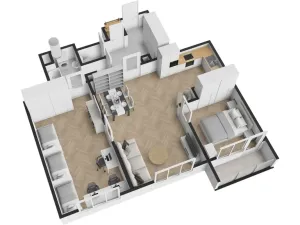 Pronájem bytu 3+kk, Praha - Libeň, Sokolovská, 86 m2